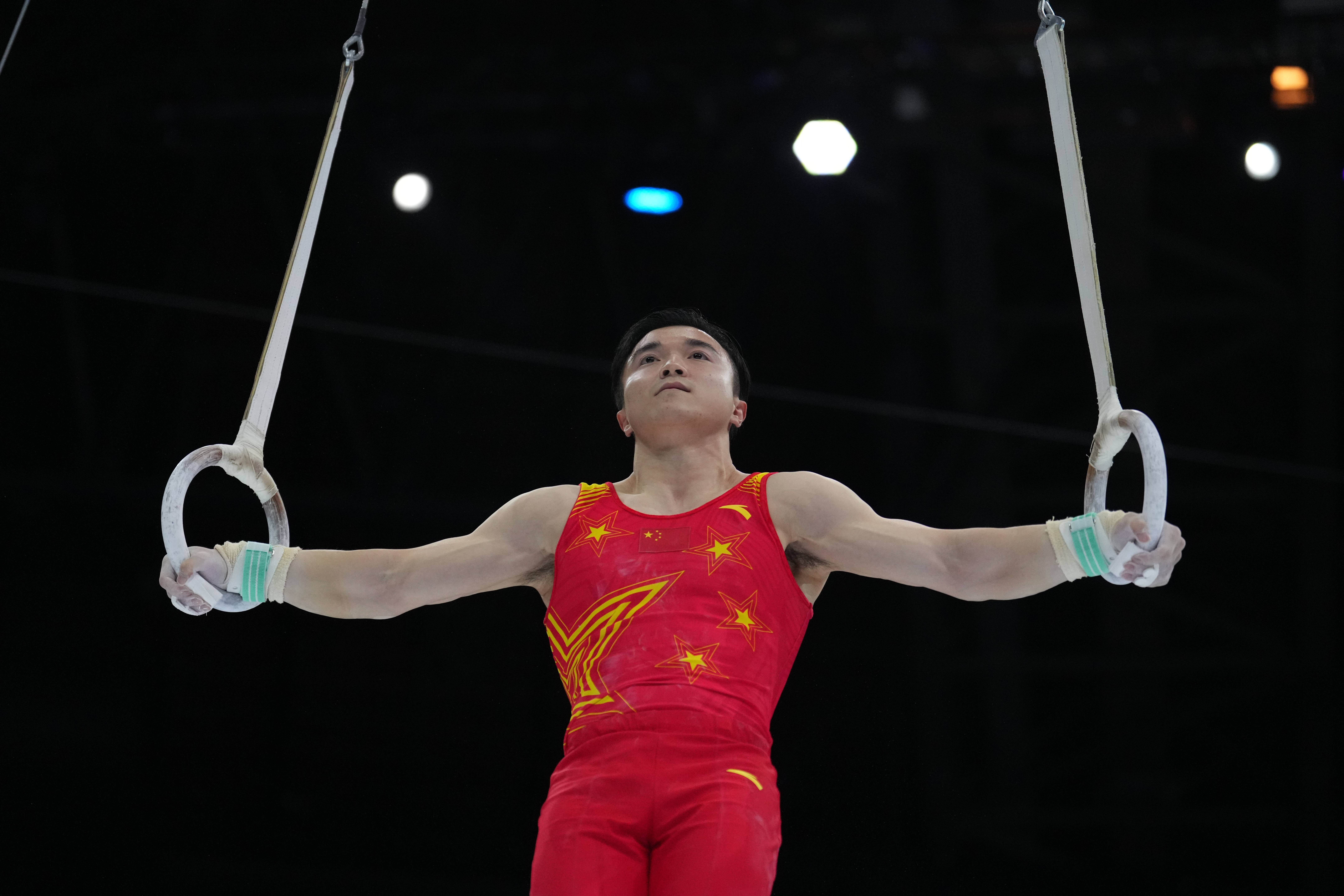 瑞典体操选手在自由体操项目中斩获金牌