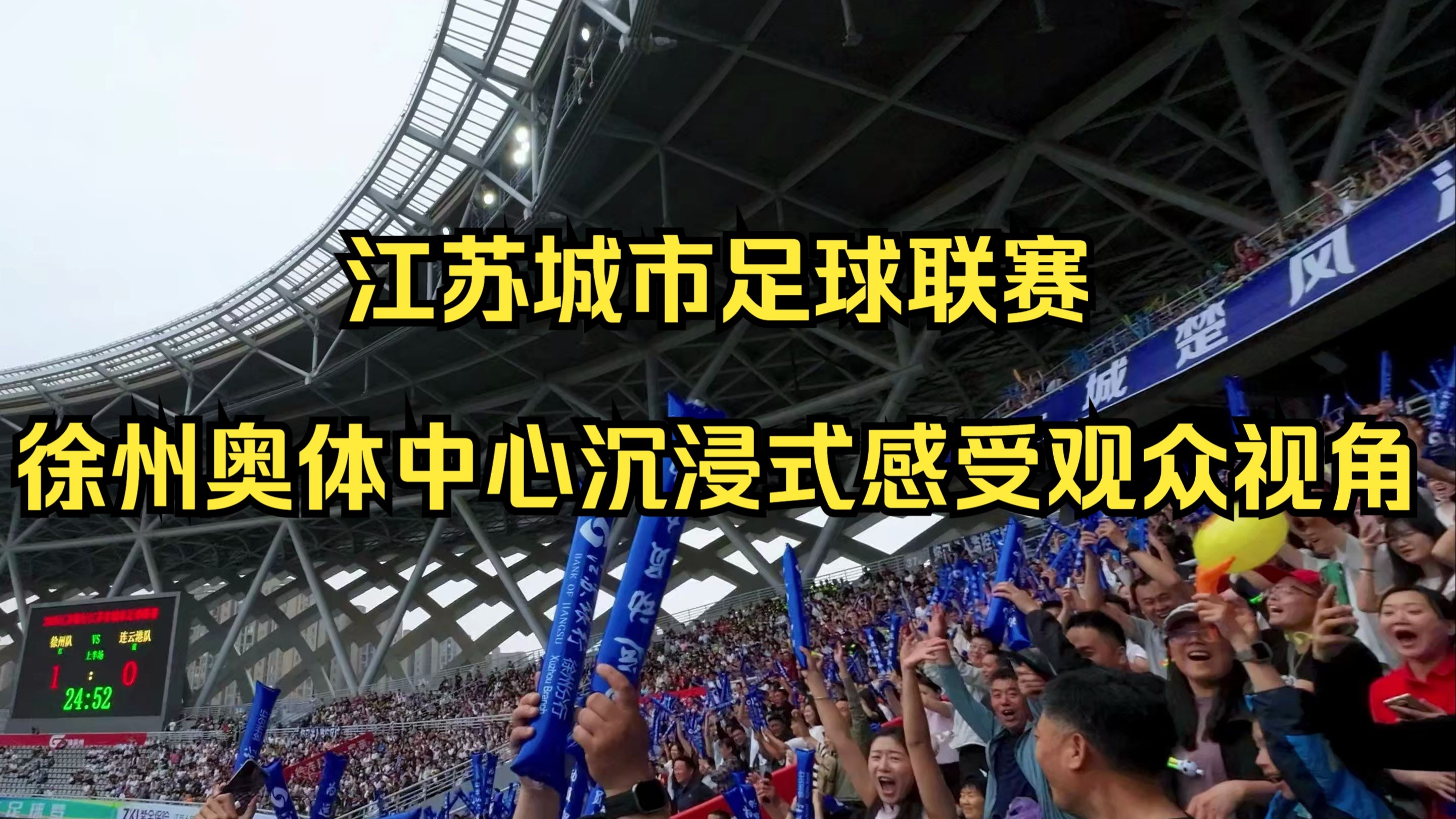 足球比赛缤纷多彩，观众沉浸其中