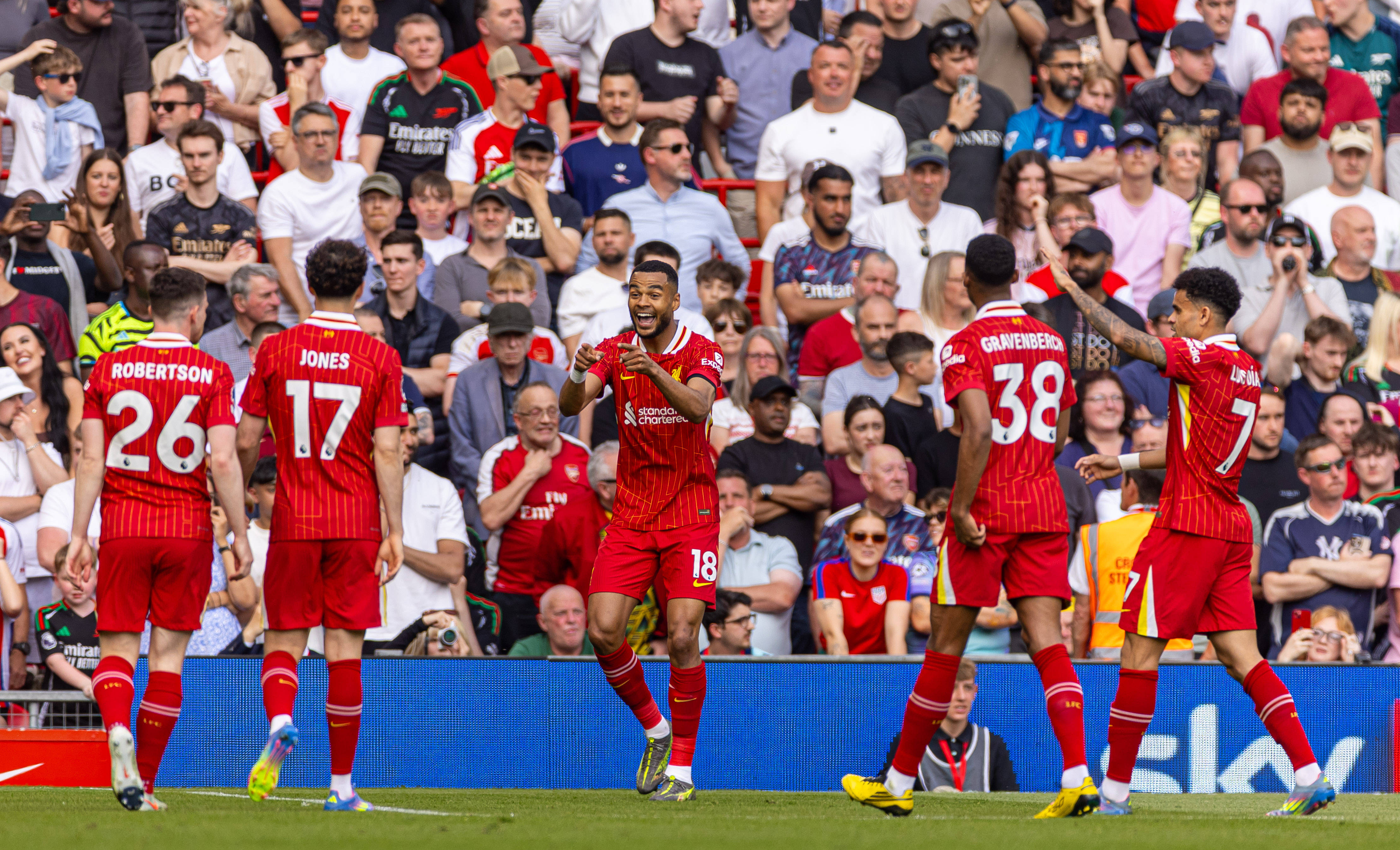 利物浦客场战平，稳固领先优势