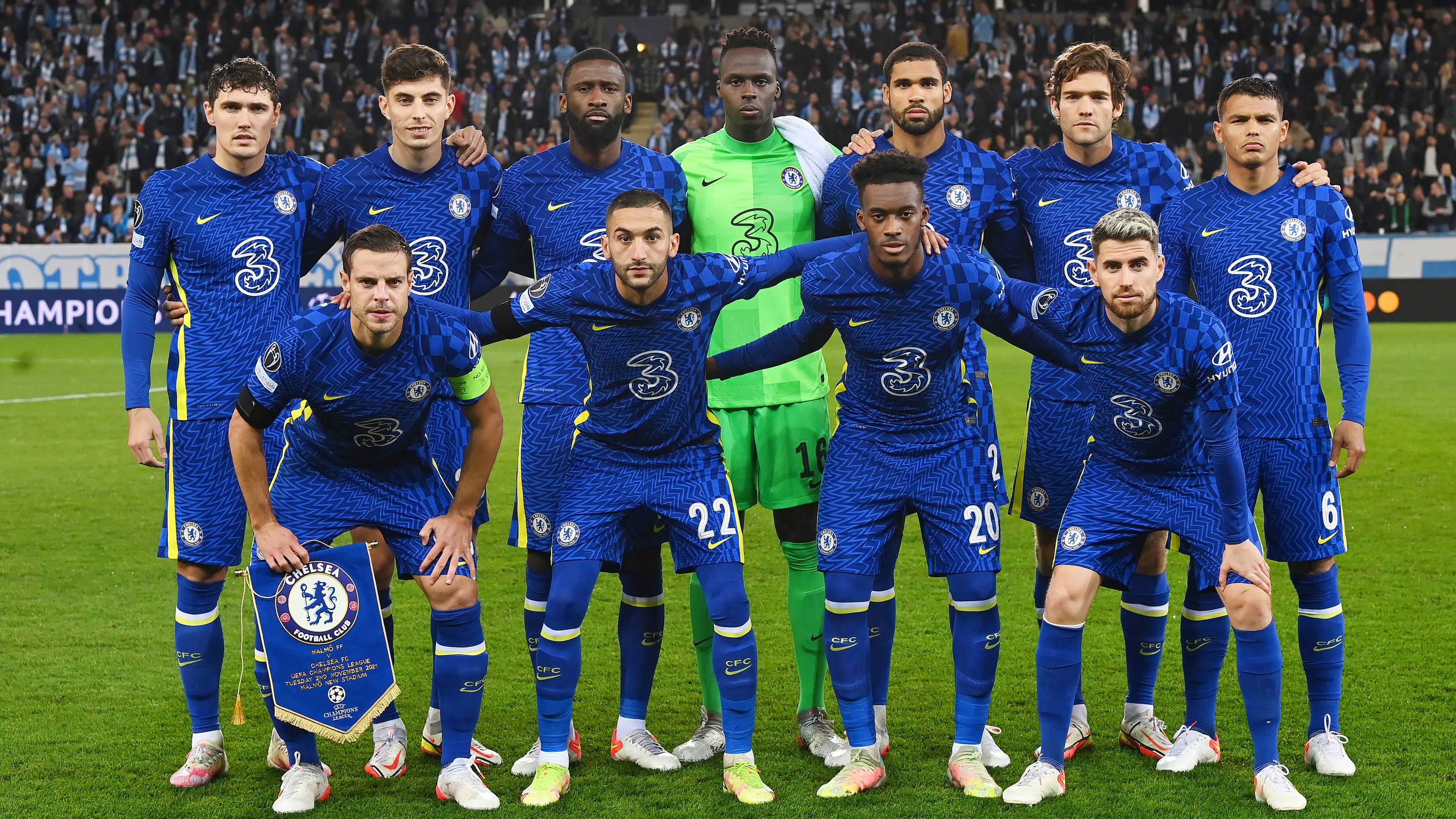 切尔西球员展现团结备战比赛