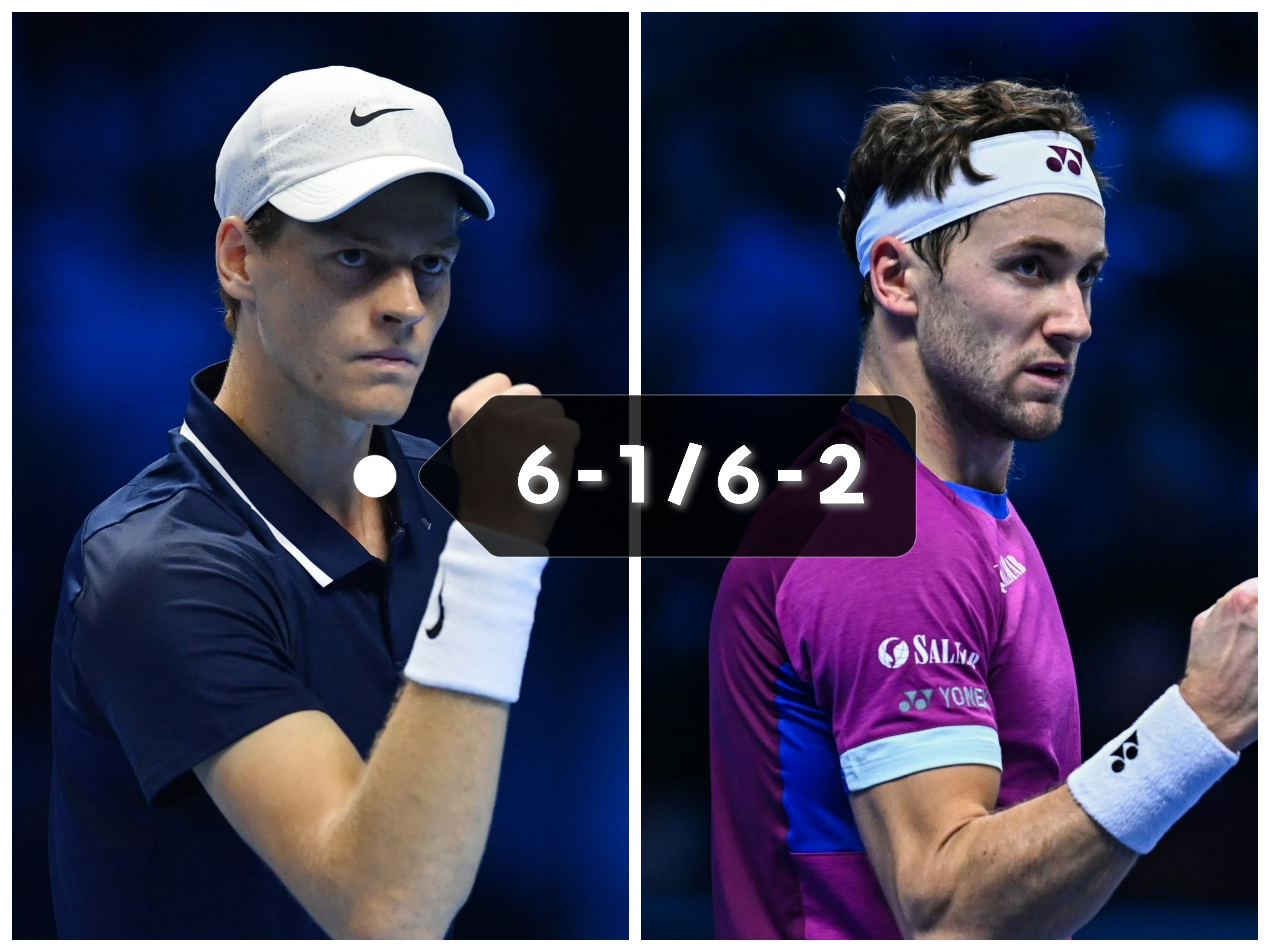 ATP总决赛横扫年终总决赛，辛纳惊艳四座